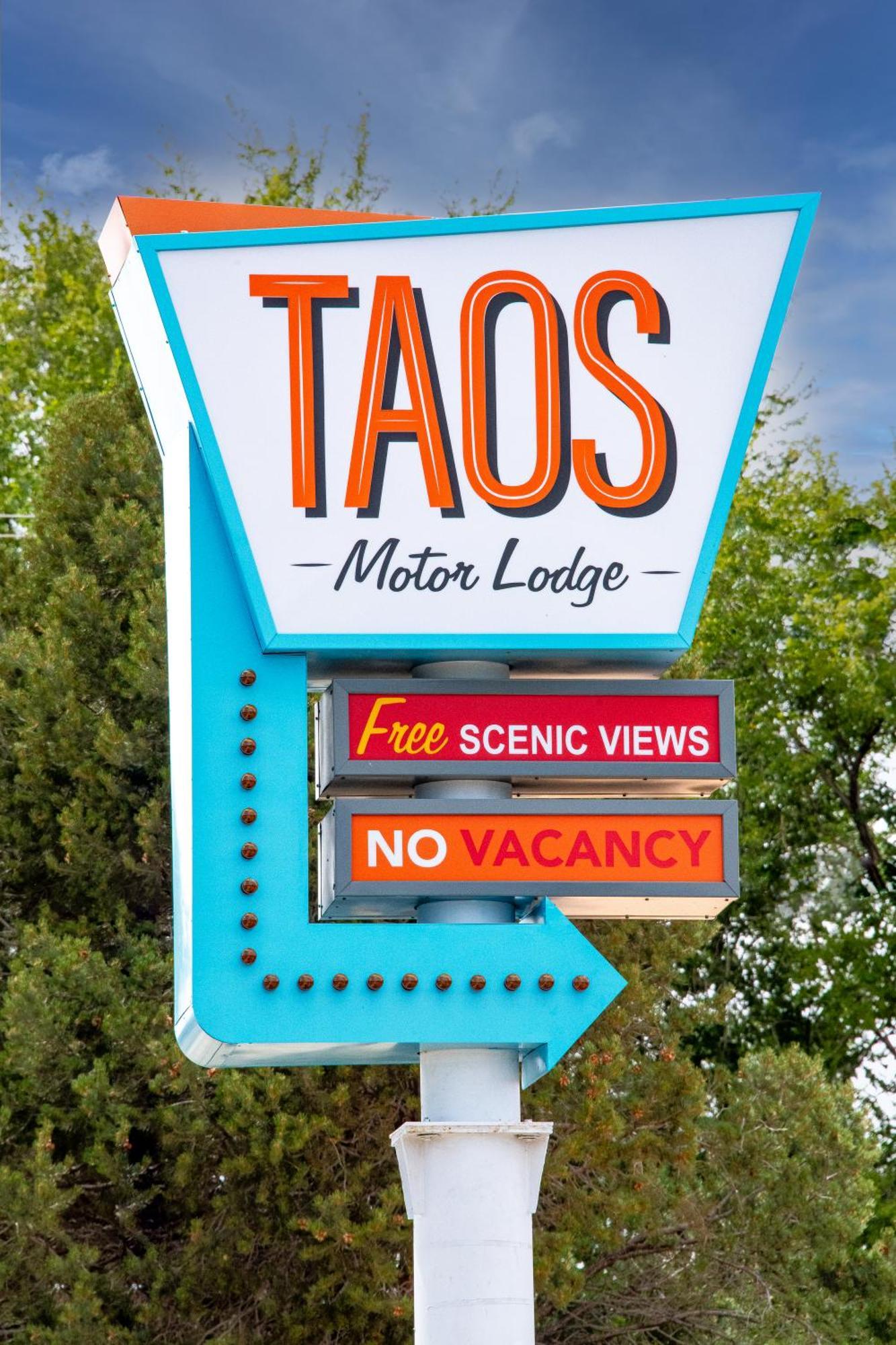 Taos Motor Lodge Eksteriør bilde